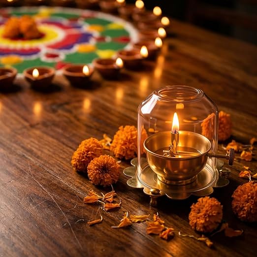 Brass Akhand Jyoti Diya ( festival offer )
