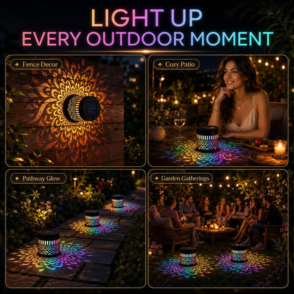 solar mandala lights  (Pack of 1)