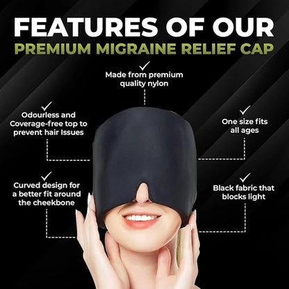 Hot & Cold Migraine Relief Cap