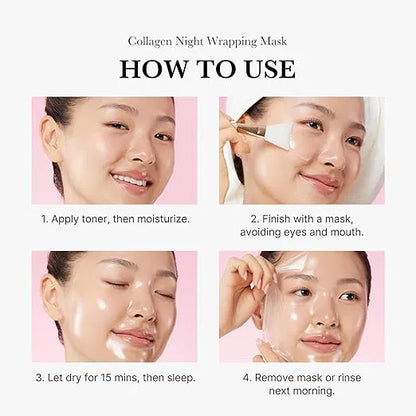 Collagen Night Wrapping Face Mask